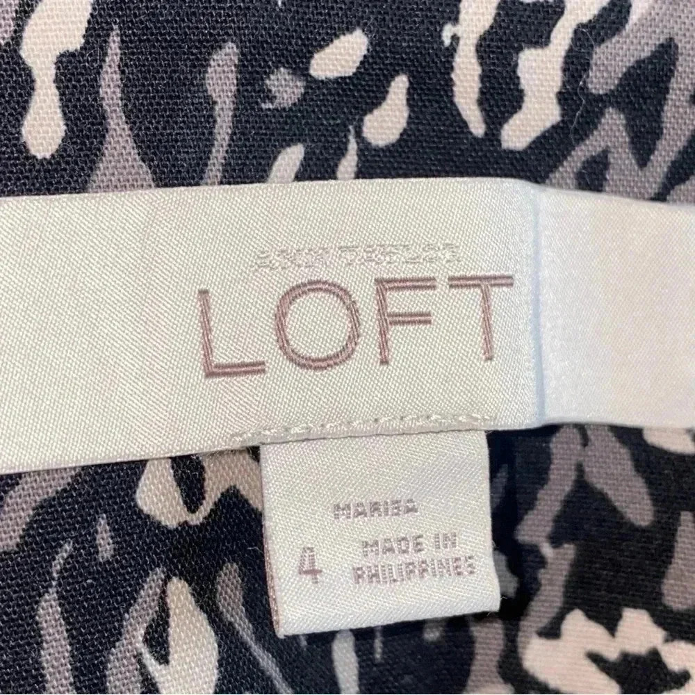 Loft Zip Front Pants Size 4 🥰 - Picture 10 of 10